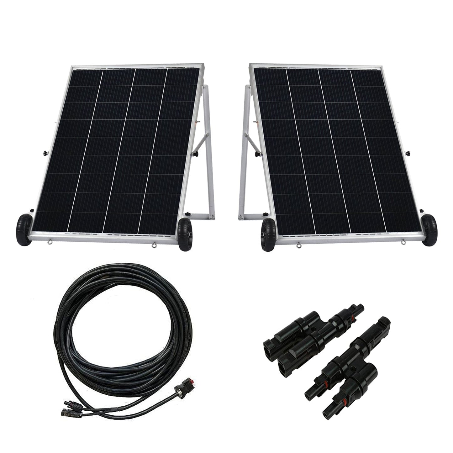 Nature's Generator Power Panel - 2 Panel System - Backyard Provider