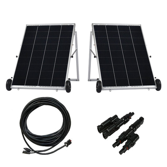 Nature's Generator Power Panel - 2 Panel System - Backyard Provider
