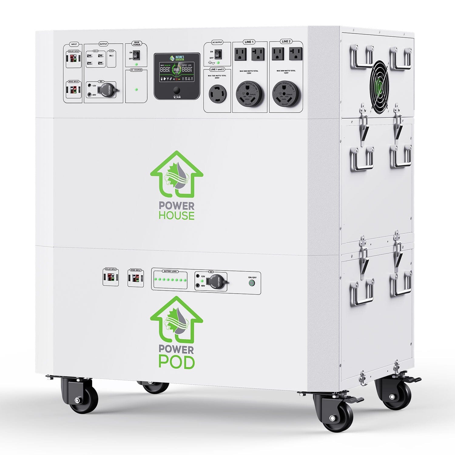 Nature's Generator Powerhouse + Power Pod - Backyard Provider