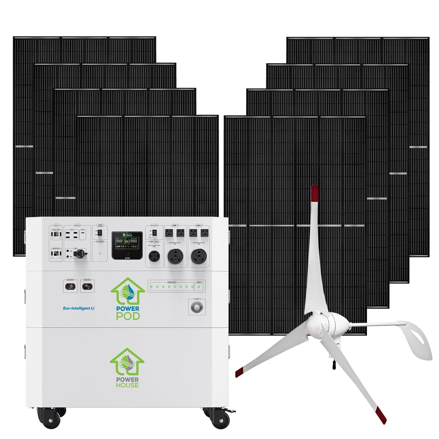 Nature’s Generator Powerhouse Hybrid Platinum Plus WE System - Backyard Provider