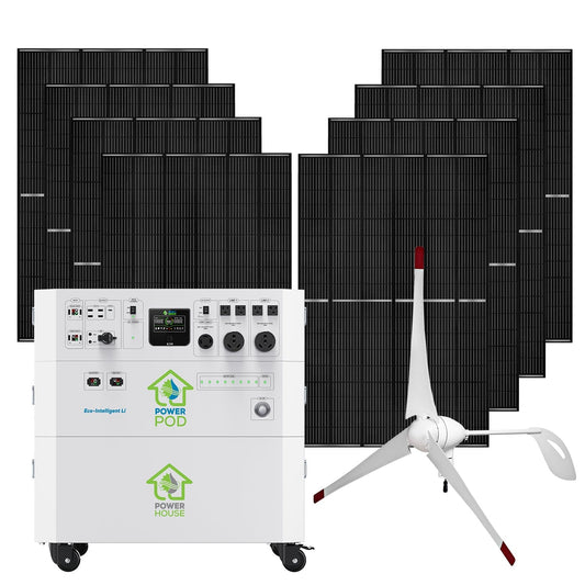 Nature’s Generator Powerhouse Hybrid Platinum Plus WE System - Backyard Provider