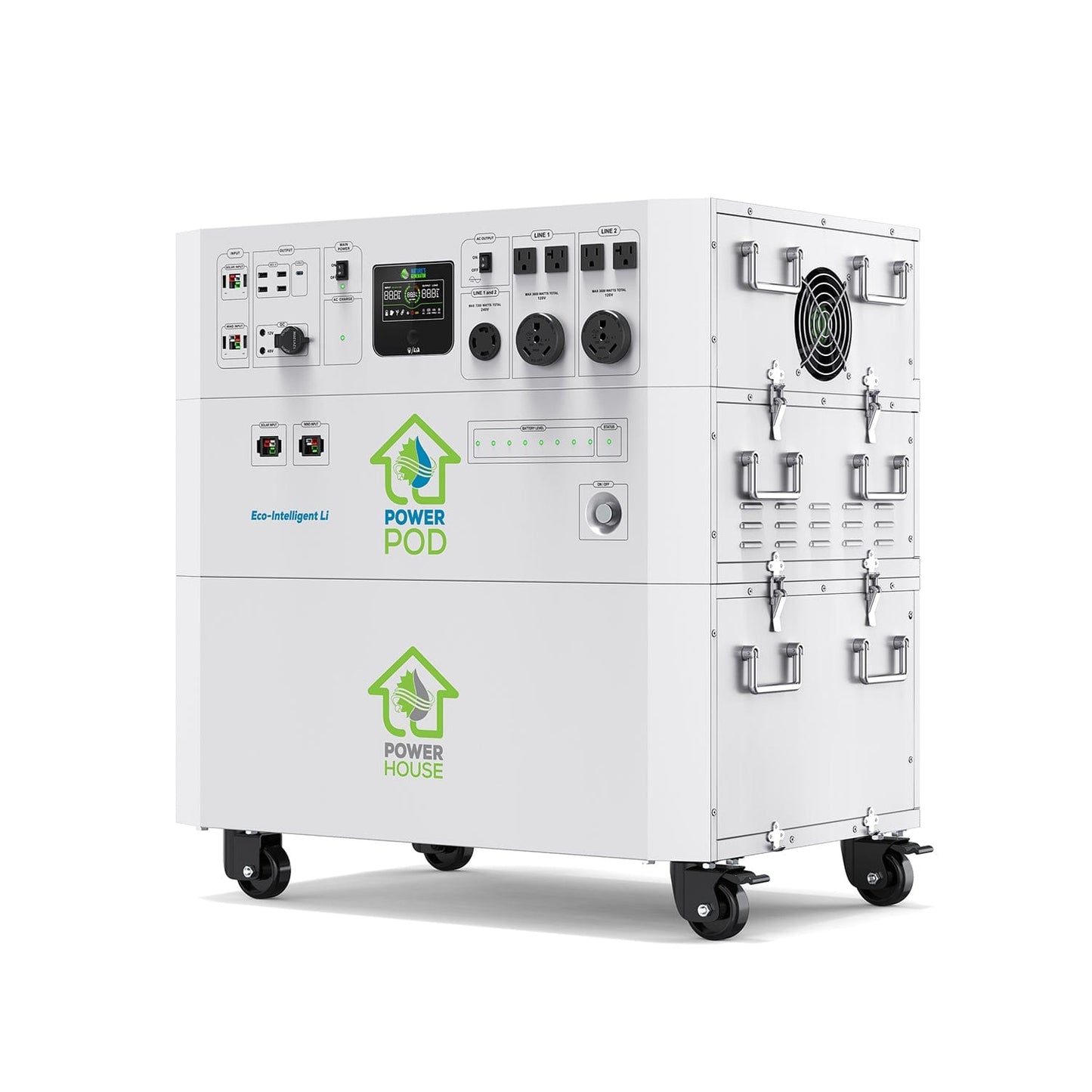 Nature’s Generator Powerhouse Hybrid Platinum System - Backyard Provider