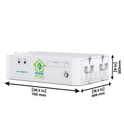 Nature's Generator Powerhouse Lithium Power Pod - Backyard Provider