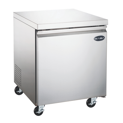 SABA One Door Commercial Under-Counter Freezer - SUC-27F - 27