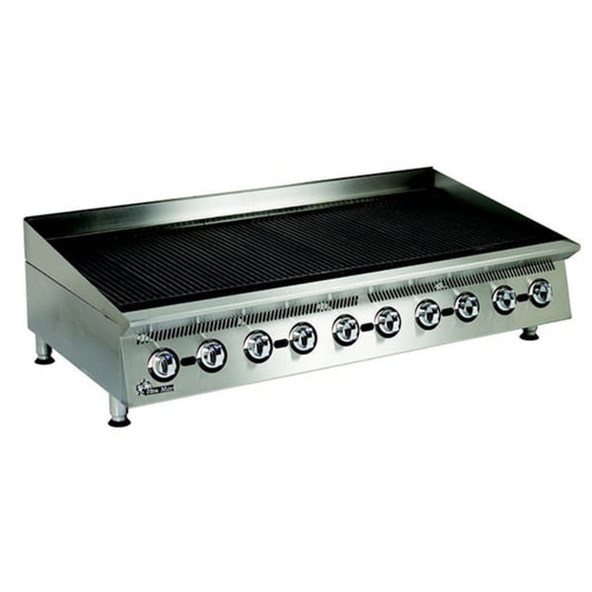 Star 8H-8060CBB 60" 200,000 BTU Natural Gas Ultra-Max® Gas Charbroilers - 8H-8060CBB