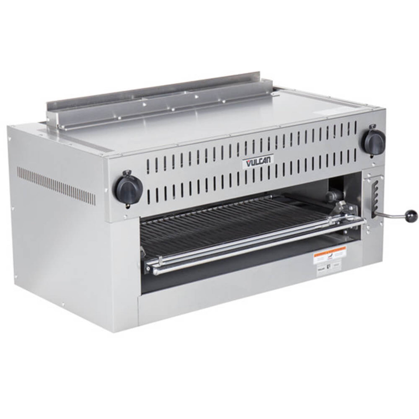 Vulcan 36RB-P 36" Liquid Propane Gas Radiant Salamander Broiler - 50 000 BTU - 36RB-P