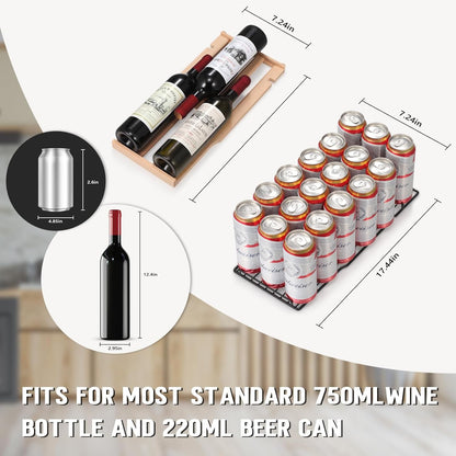 Antarctic Star 24 Inch Wine and Beverage Refrigerator - W51115
