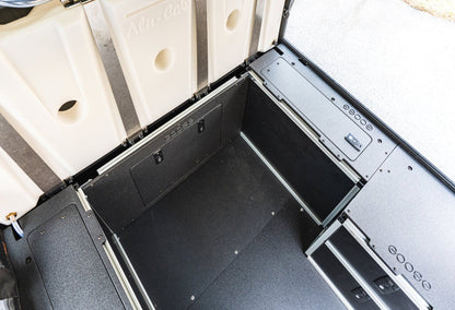 GOOSE GEAR Alu-Cab Canopy Camper V2 - Ford Ranger 2019-2023 4th Gen. - Front Utility Module - 5' Bed - 3333-GGR-SH