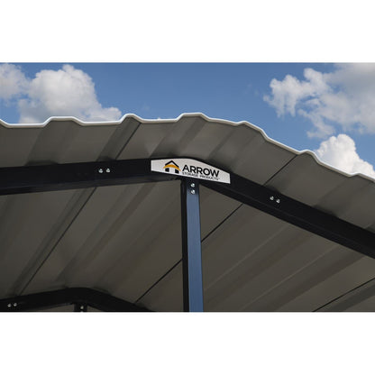 Arrow | Carport 14x42x14 ft Eggshell CPH144214