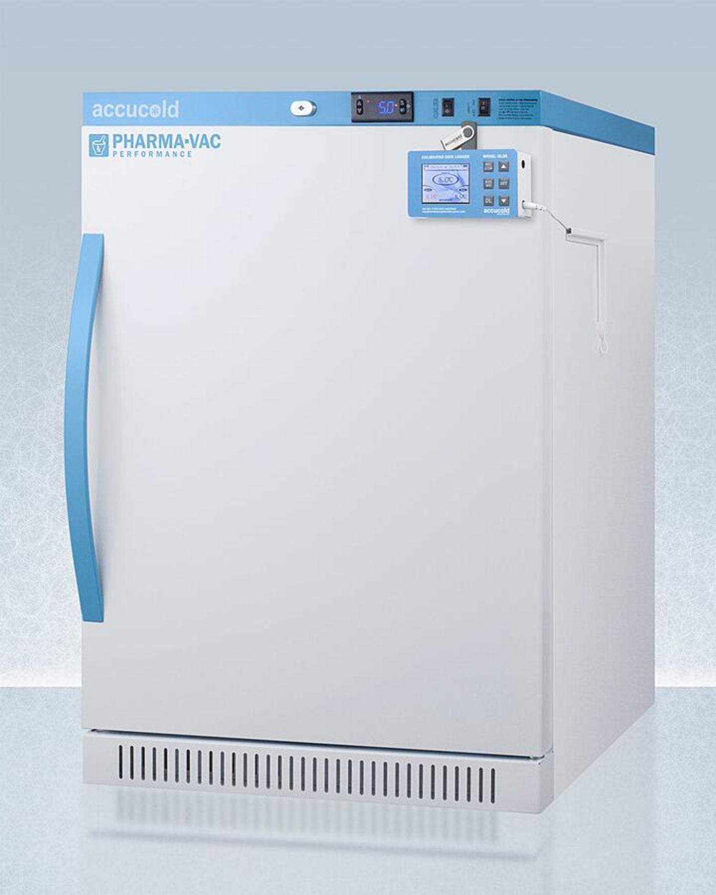 Accucold - 6 Cu.Ft. ADA Height Vaccine Refrigerator - ARS6PVDL2B