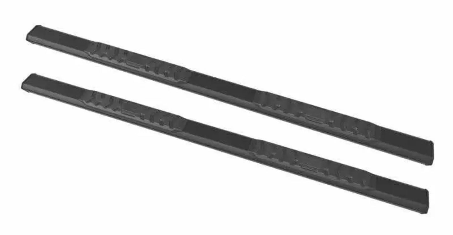 Black Horse E1379 Epic Running Boards Black - BLKE1379