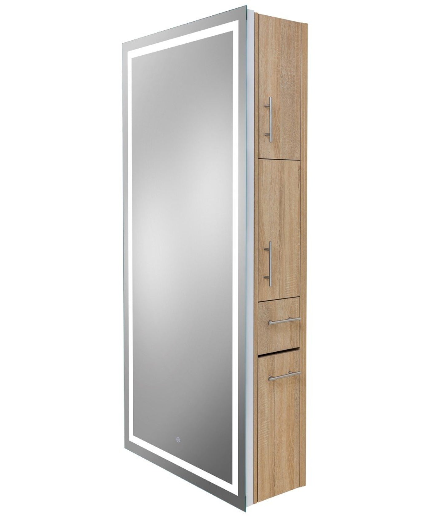 Pibbs Lumina LED Dimmable Mirror with Server Pibbs - 9110-SER02
