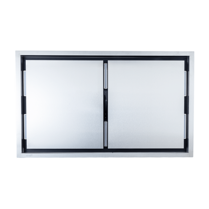 Proline PLFI - 42-Inch Ceiling Flush Mount Range Hood, 1200 CFM | Stainless Steel Finish - PLFI Flush Mount Island Pro.42