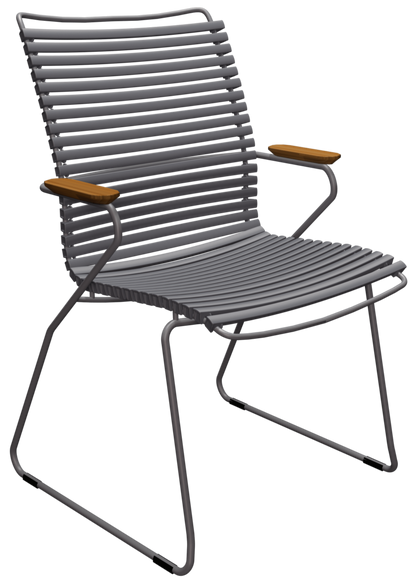 HOUE CLICK Outdoor Dining Chair w/Armrests - Tall Back