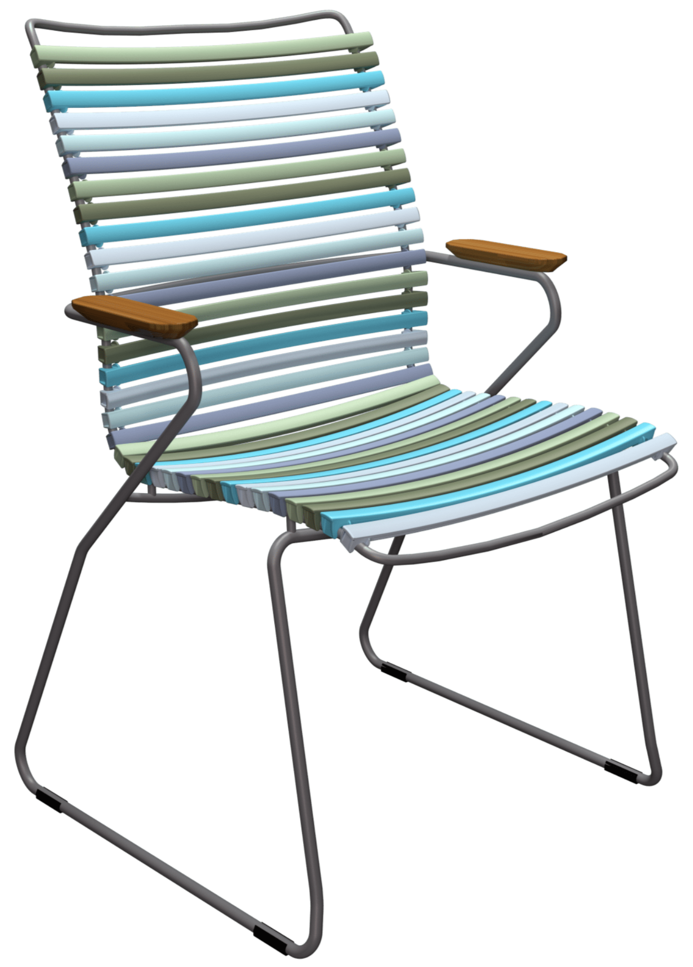 HOUE CLICK Outdoor Dining Chair w/Armrests - Tall Back