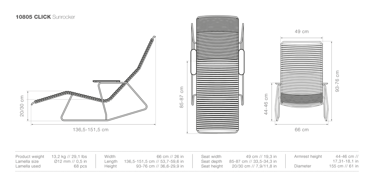 HOUE CLICK Sunrocker
