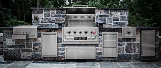 Crown Verity  48" Infinite Series Built-In Single Dome Grill Liquid Propane - IBI48LP