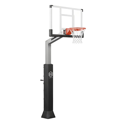 Dominator 54" Glass Backboard Adjustable Basketball Hoop - 542-aa
