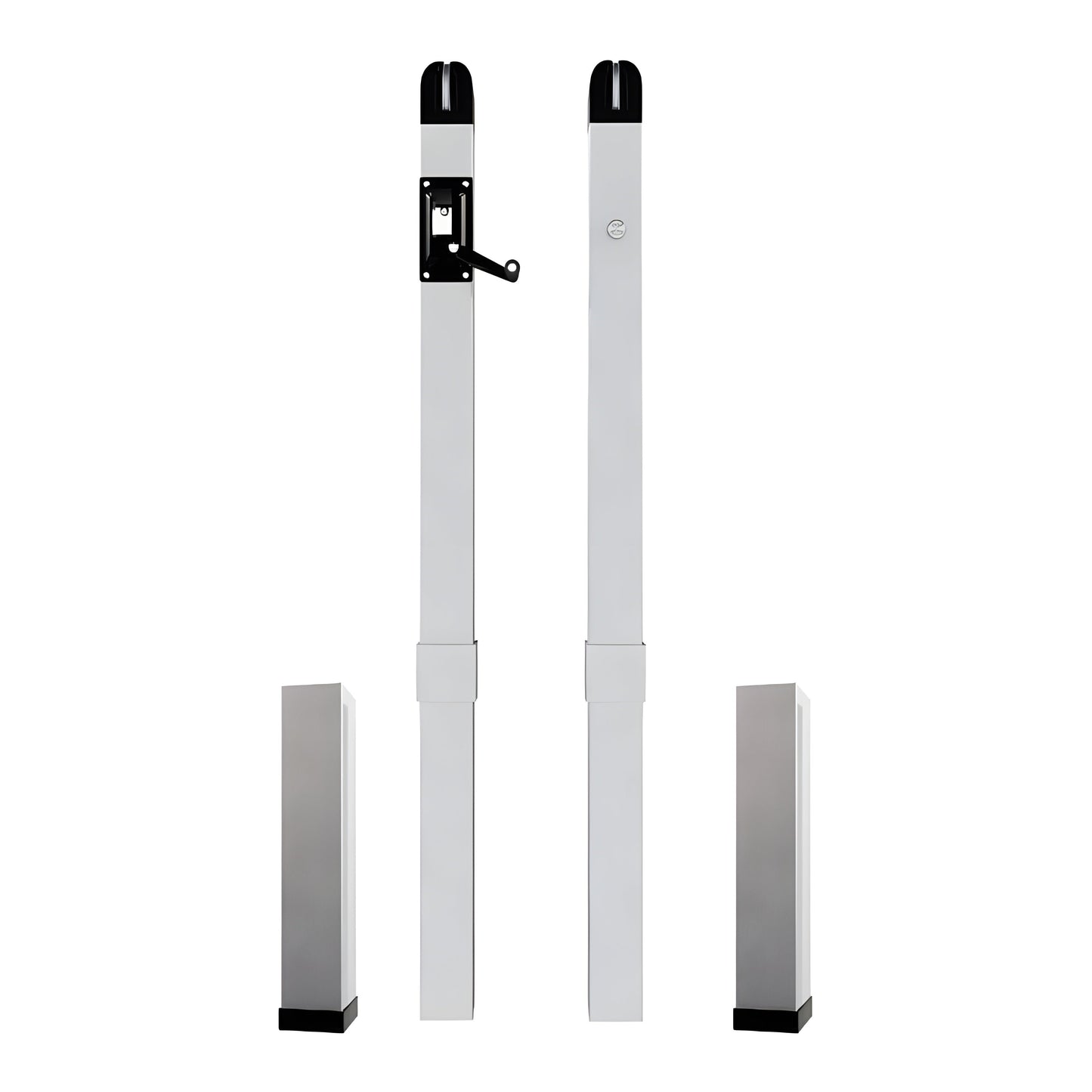 Dominator Square Heavy-Duty Inground Pickleball System - spb-ig22