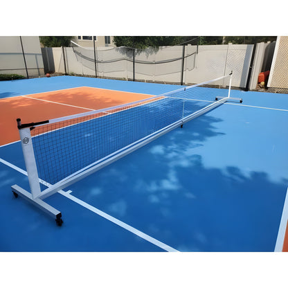 Dominator Standard Rolling Portable Pickleball Net - pb-frame