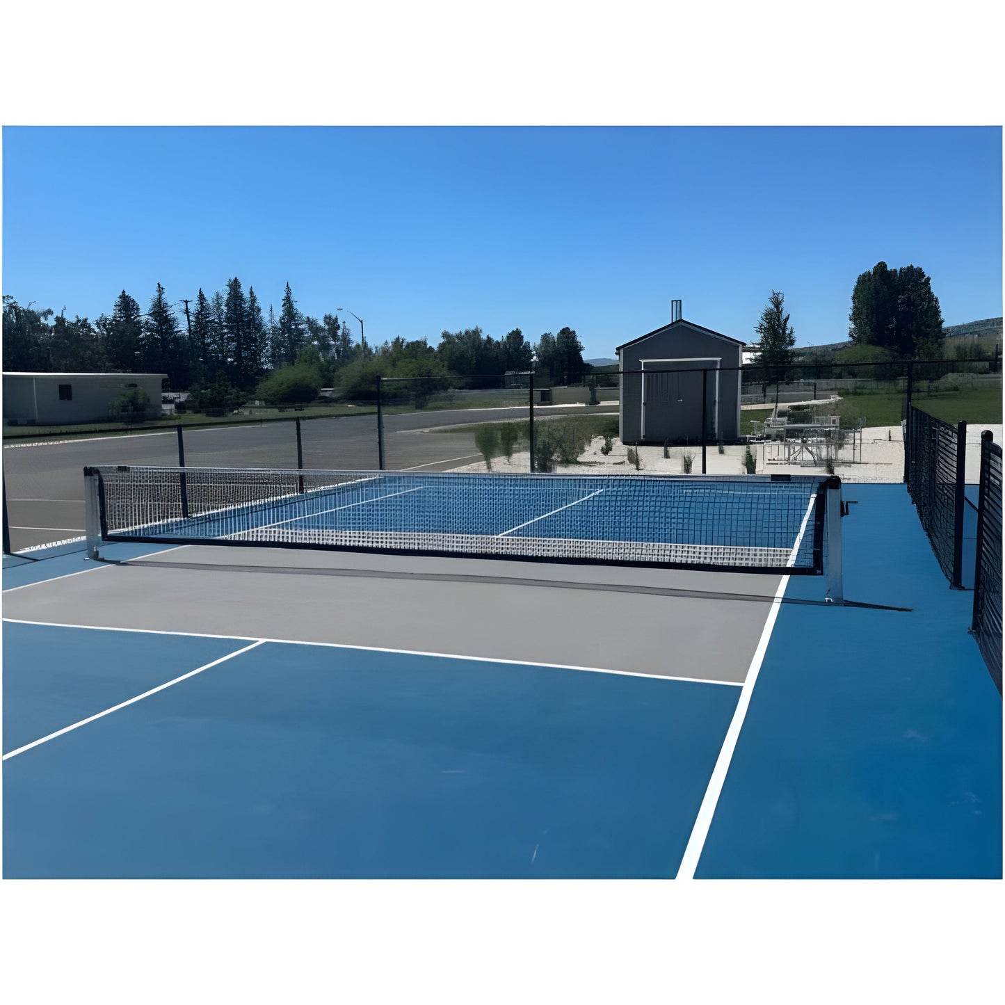 Dominator Surface Mount Pickleball Post & Net System