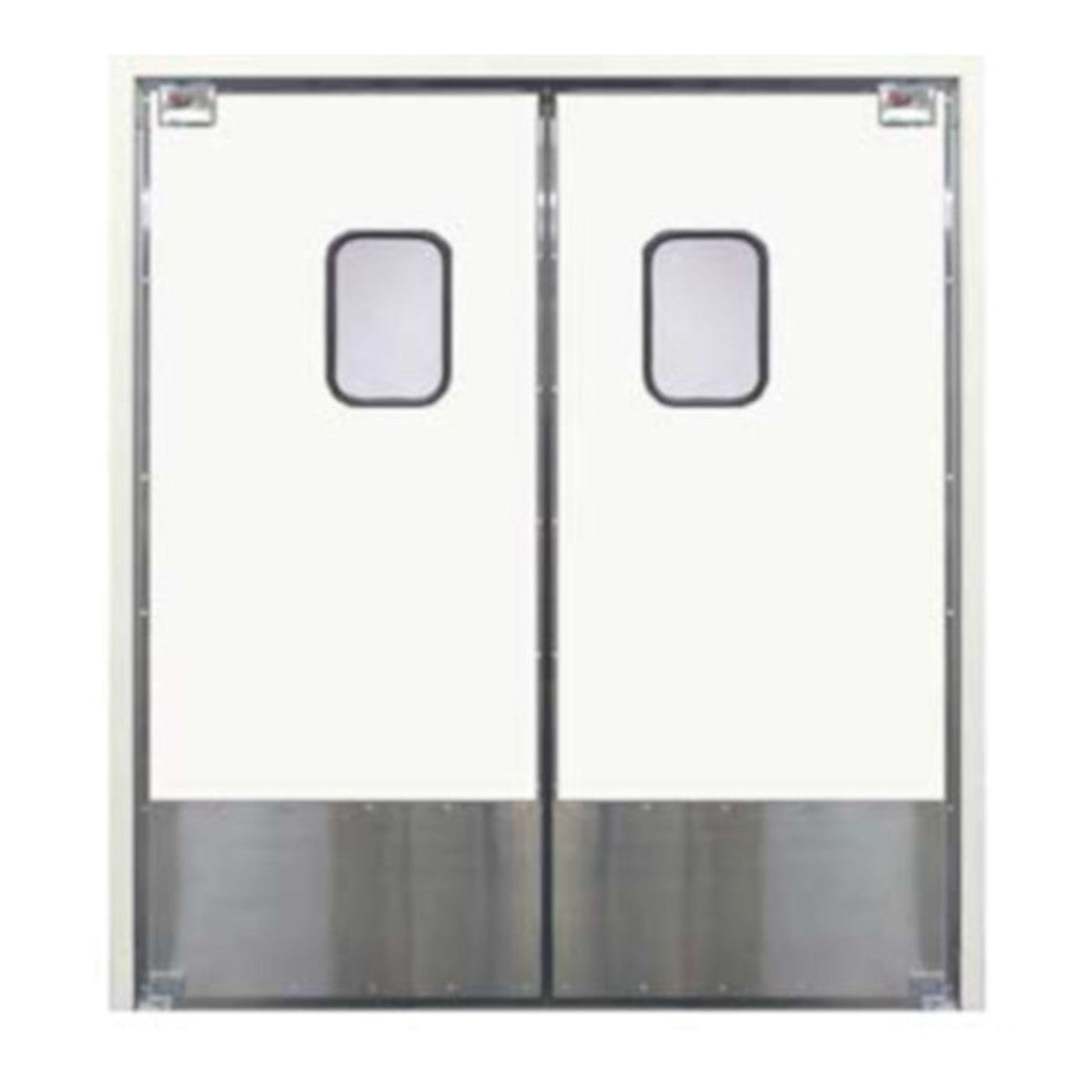 Curtron SPD-30-L-DBL-6096 60" x 96" Servie-Pro Series 30 Double Swing Door - CUSPD30LDBL6096