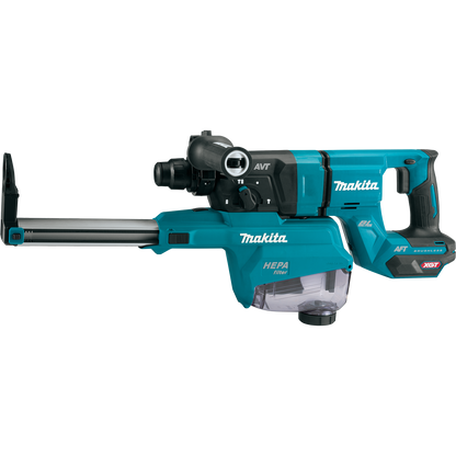 Makita 40V Max XGT Brushless Lithium-Ion 1-3/16 in. Cordless AVT AWS Rotary Hammer Kit (4 Ah) & FREE Makita GRH07ZW - GRH08M1