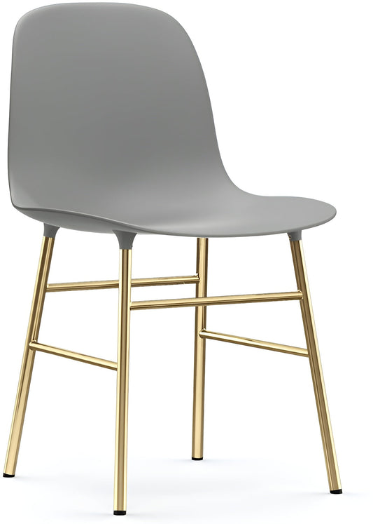 Normann Copenhagen Form Chair - Brass - Set of 2 - 1400905