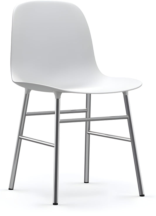 Normann Copenhagen Form Chair Chrome Set of 2 - 603171