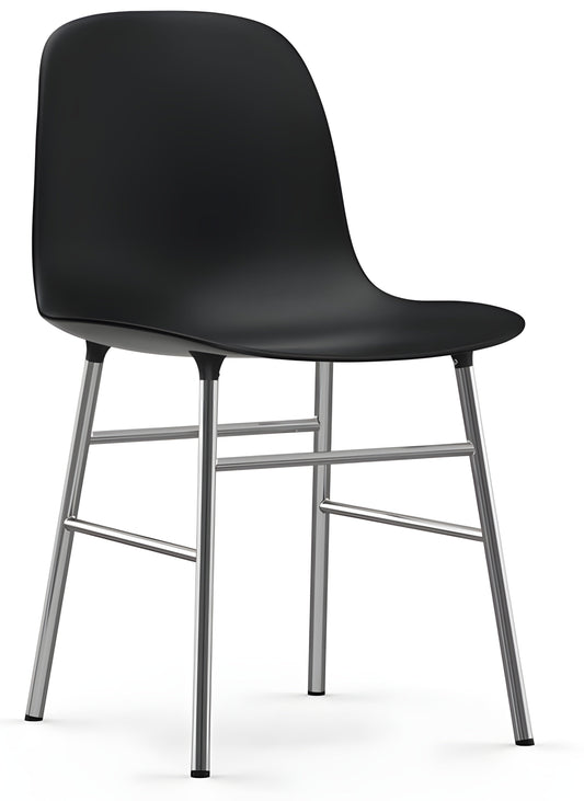 Normann Copenhagen Form Chair Chrome Set of 2 - 603171