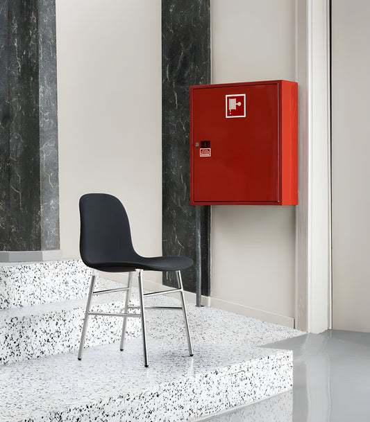 Normann Copenhagen Form Chair Fully Upholstered - Chrome - Set of 2 - 1350256