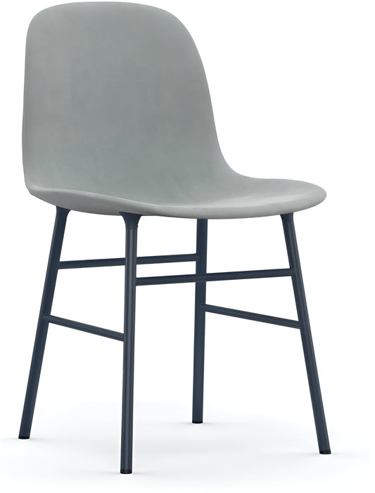 Normann Copenhagen Form Chair Fully Upholstered - Lacquered Steel - Set of 2 - 1350250