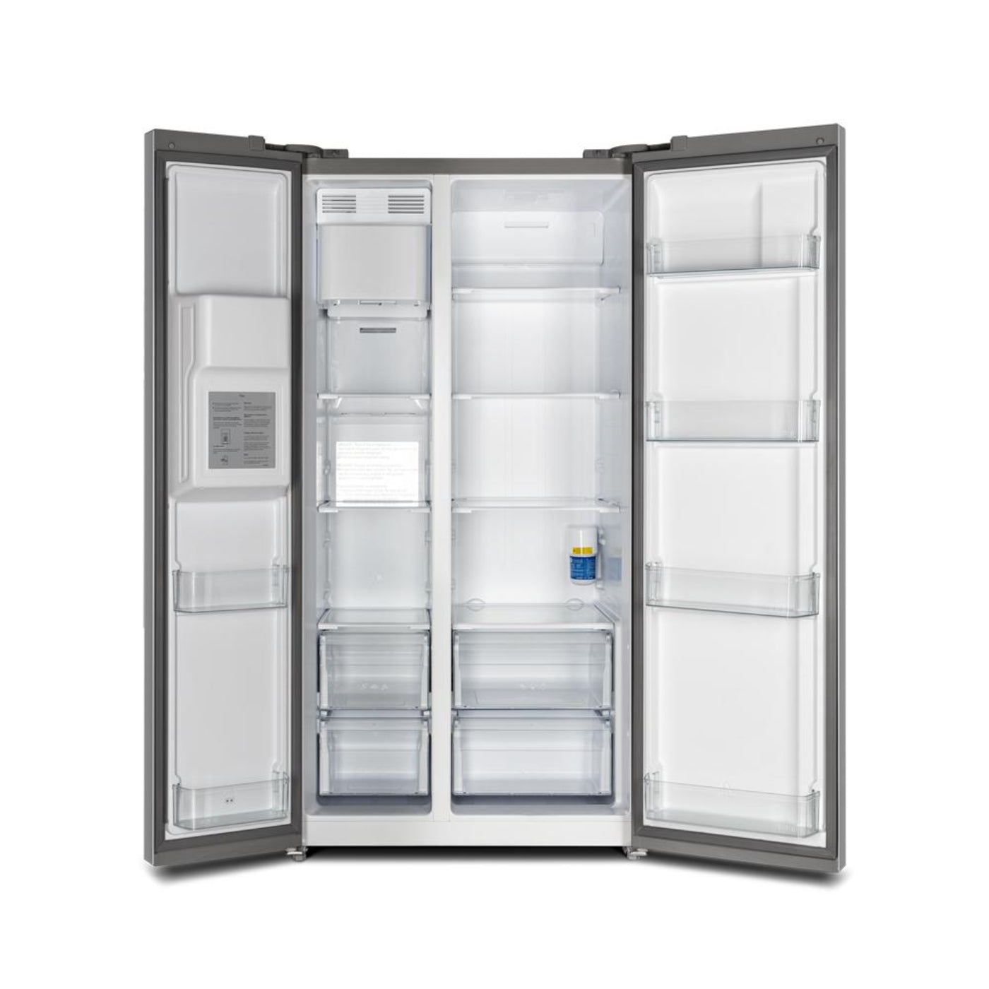 Forno 4-Piece Appliance Package - 36-Inch Gas Range, Refrigerator with Water Dispenser, Wall Mount Hood with Backsplash, & 3-Rack Dishwasher in Stainless Steel - APW4-6244-36