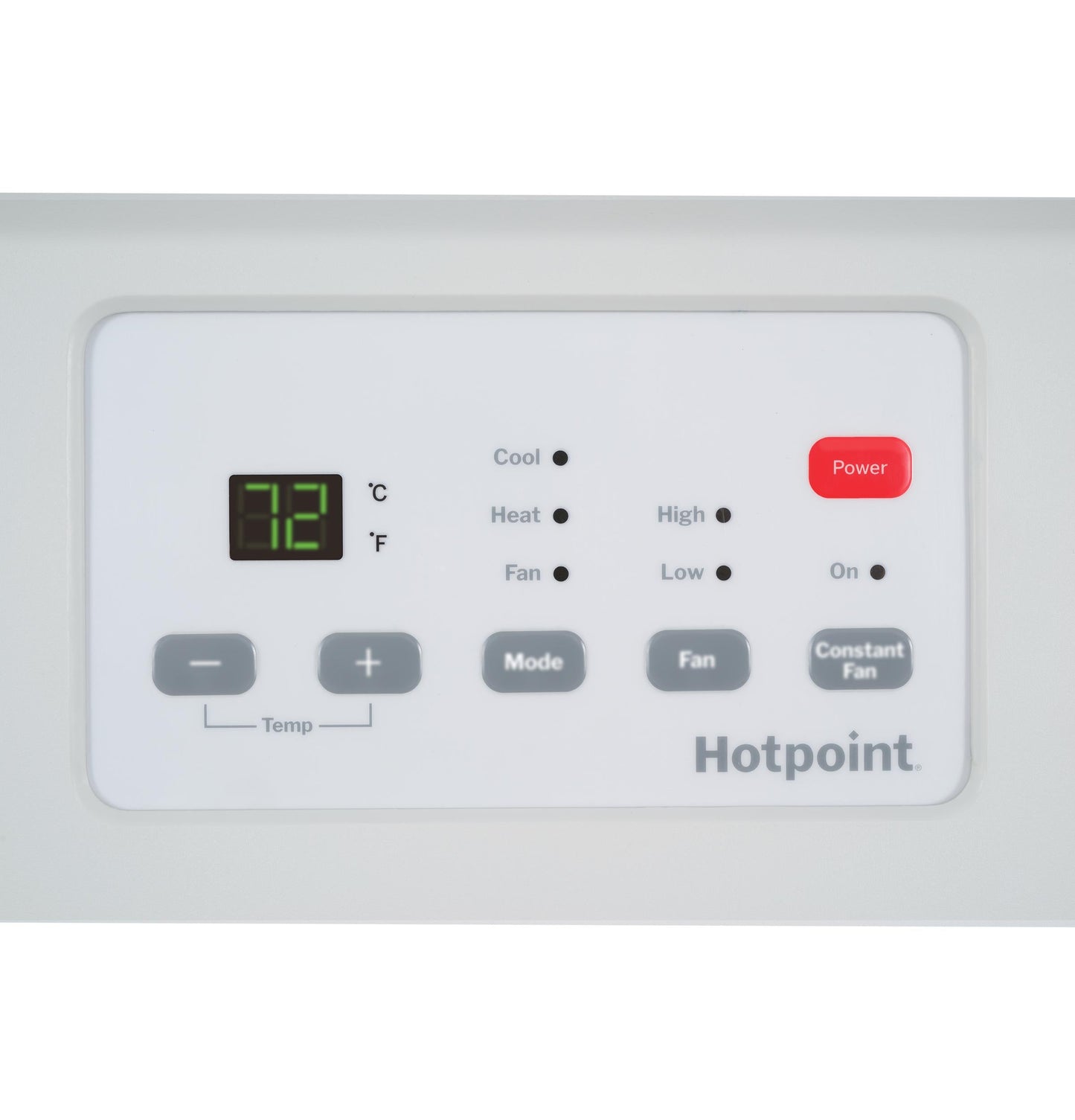 HOTPOINT Hotpoint PTAC Heat Pump Unit with Electric Heat Backup 12,000 BTU, 265V, 20amp White - AHHS12E3XXA