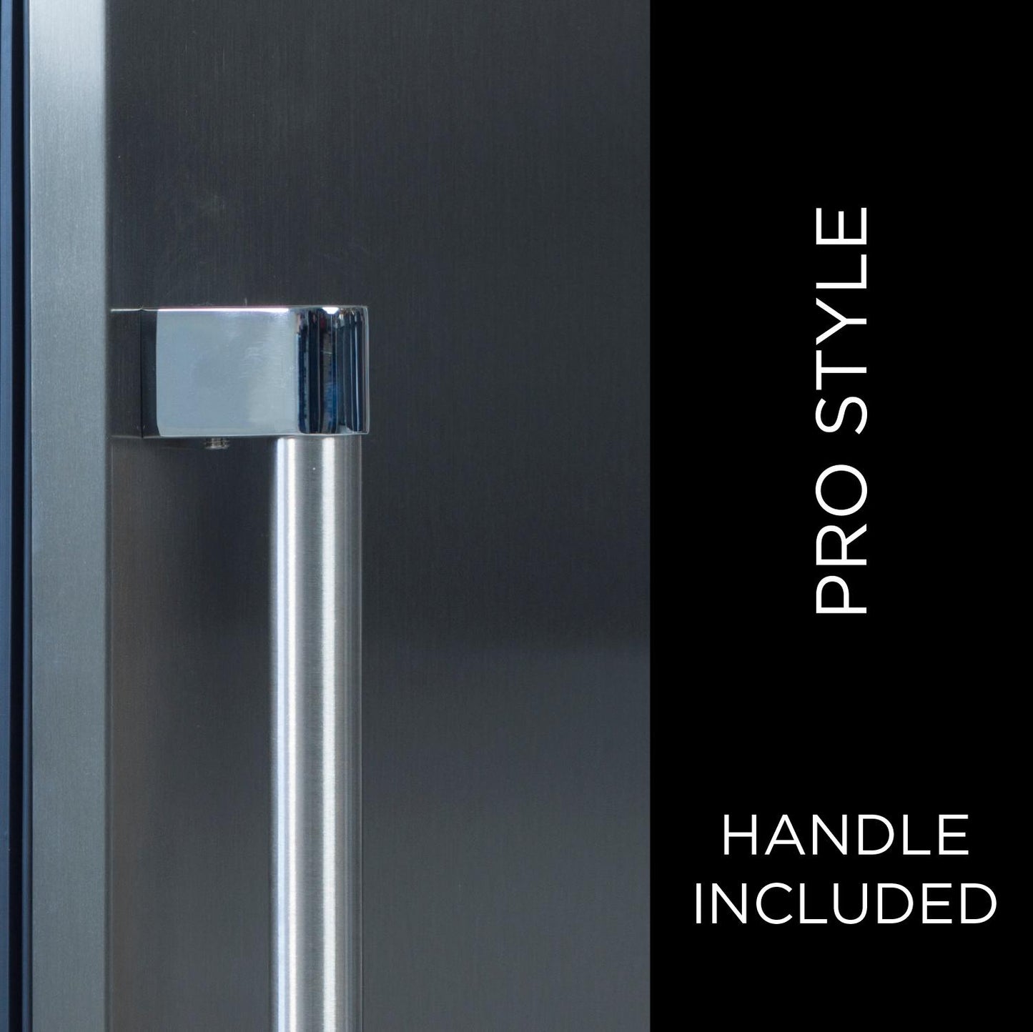 XO APPLIANCE XOU24BCGSR 24" Beverage Center, in Stainless Steel Glass, Right Hinge in Stainless Steel - XOU24BCGSR