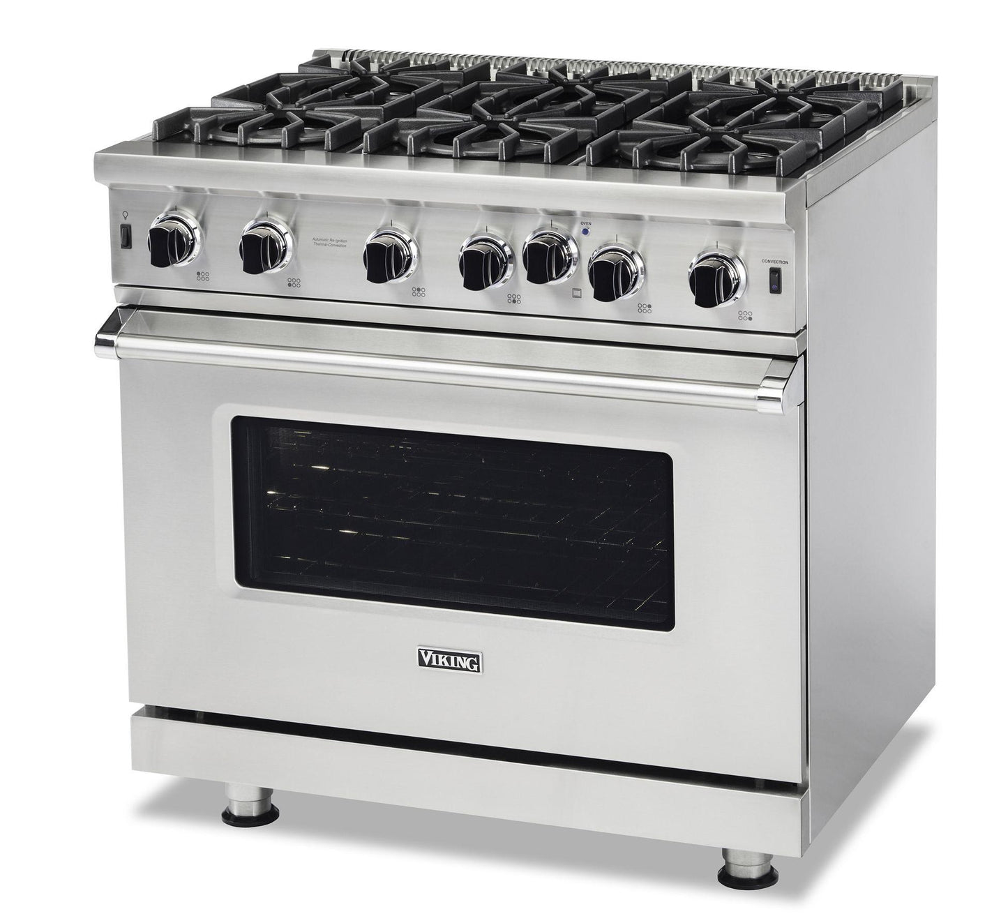 VIKING 36" Open Burner Gas Range Viking 5 Series White - VGIC53626BPWLP