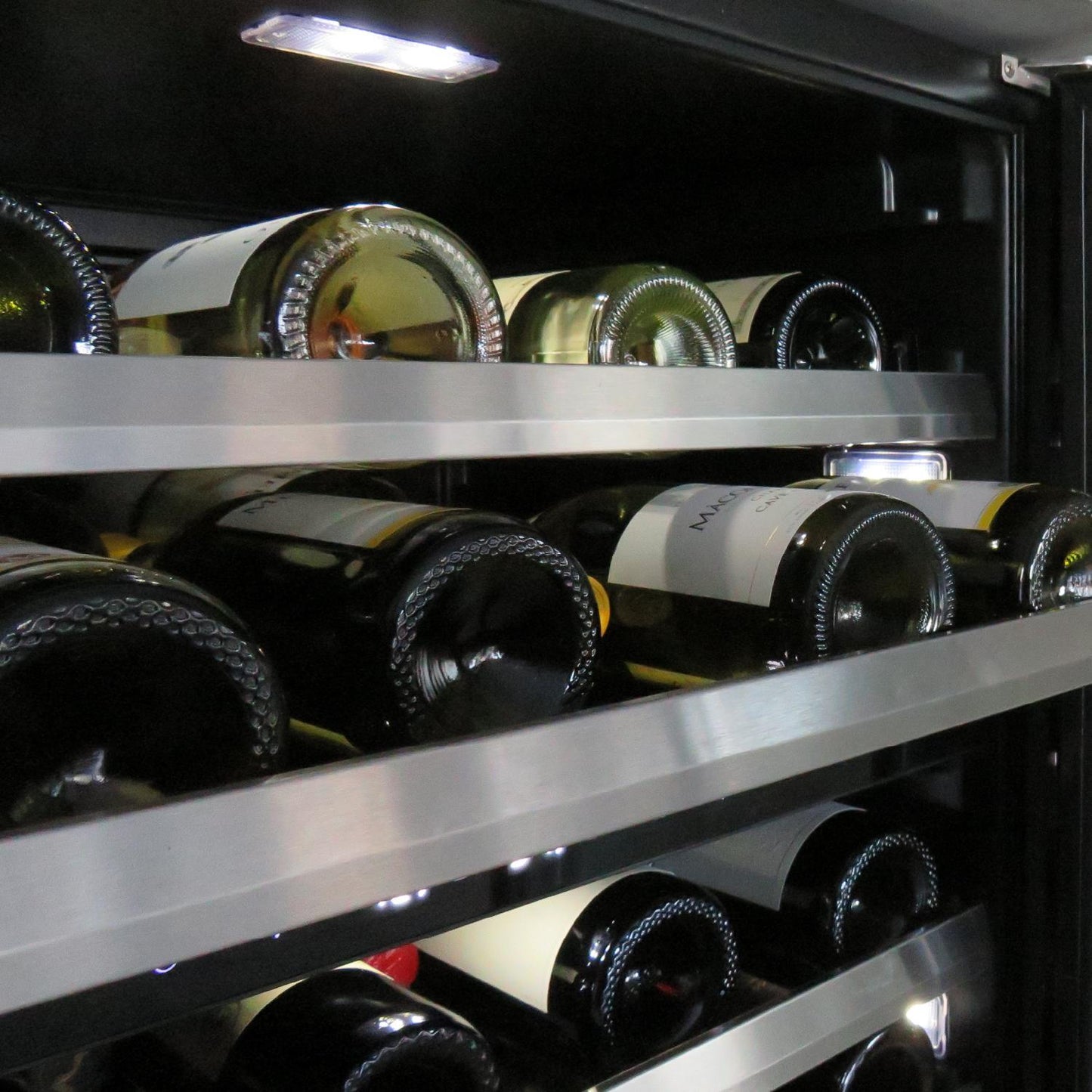 XO APPLIANCE XOU24WDZOFL Wine Cooler, Dual Zone 24" Solid Panel Ready Door, Left Hinge Custom Panel Ready - XOU24WDZOFL