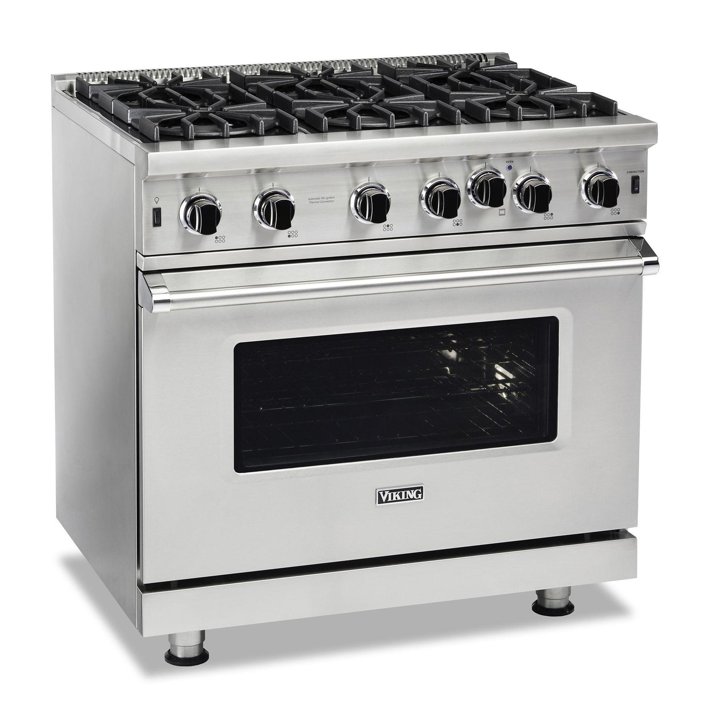 VIKING 36" Open Burner Gas Range Viking 5 Series Green - VGIC53626BEULP
