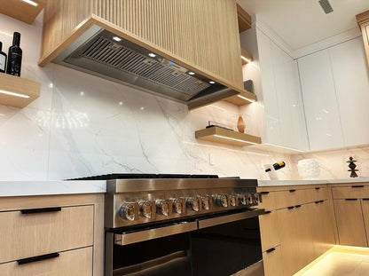 XO APPLIANCE XOIL4219SC 42" CCC 600/395 CFM Insert Hood Liner in Stainless Steel - XOIL4219SC