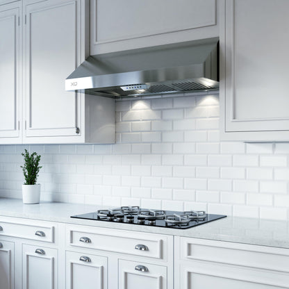 XO APPLIANCE XOT48KSE 48" 1000 CFM Italian Made Pro Hood Range Hood in Stainless Steel