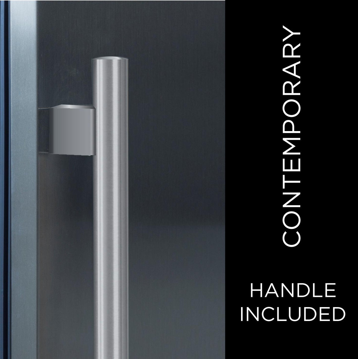 XO APPLIANCE XOU24ORSL 24" Outdoor Refrigerator Solid in Stainless Steel, Left Hinge in Stainless Steel - XOU24ORSL