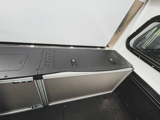 Goose Gear Camper System - Midsize Truck 6Ft. Bed - Driver Side Front Utility Module - 2787-GGR-SH