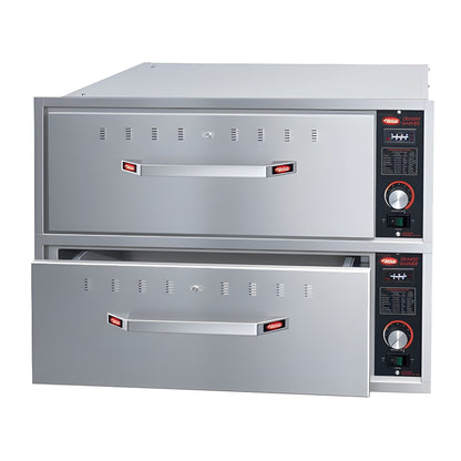 Hatco 28" Stainless Steel Built-In 2-Drawer Warmer - 120V, 1 Phase -  HDW-2B