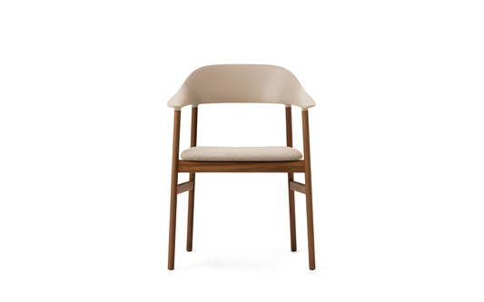 Normann Copenhagen Herit Armchair Smoked Oak Upholstered Seat - 1401043 (qty 2)
