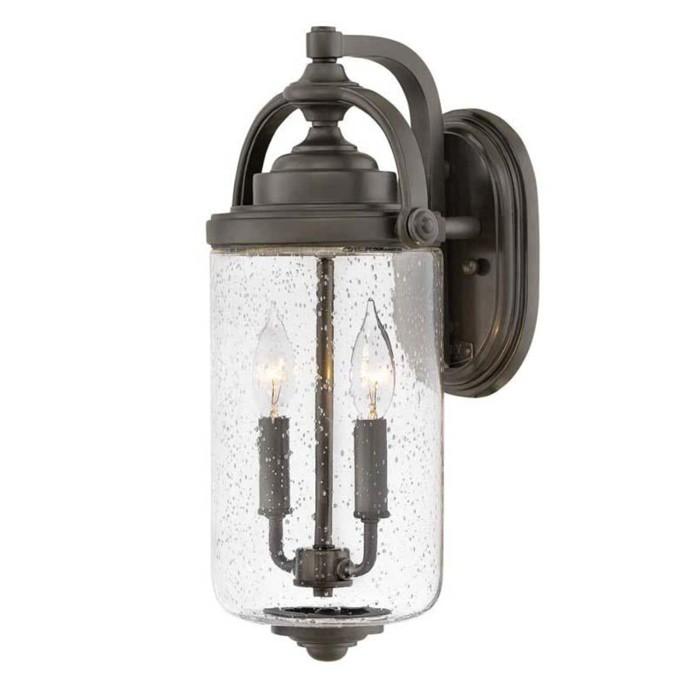 Hinkley Outdoor Willoughby Oil Rubbed Bronze Wall Light - 2754OZ