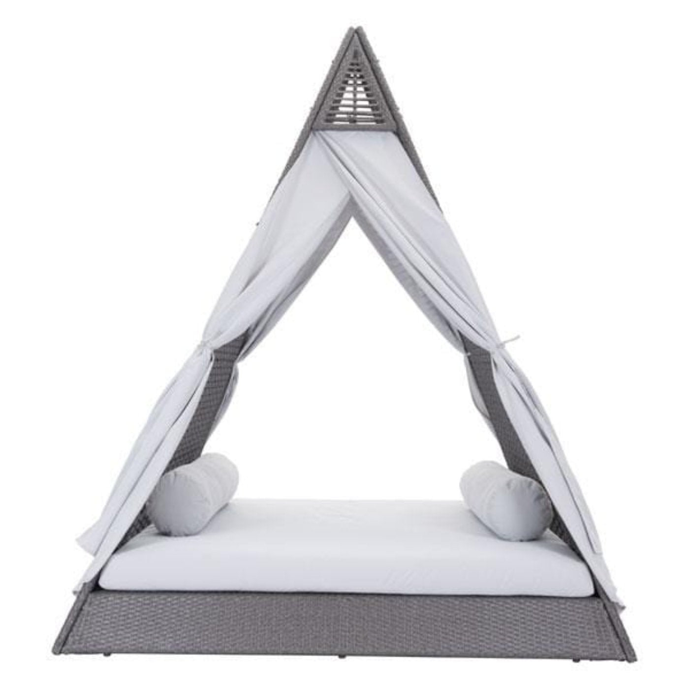 77" X 79" X 9" Gray And Light Gray Albany Daybed - 309023