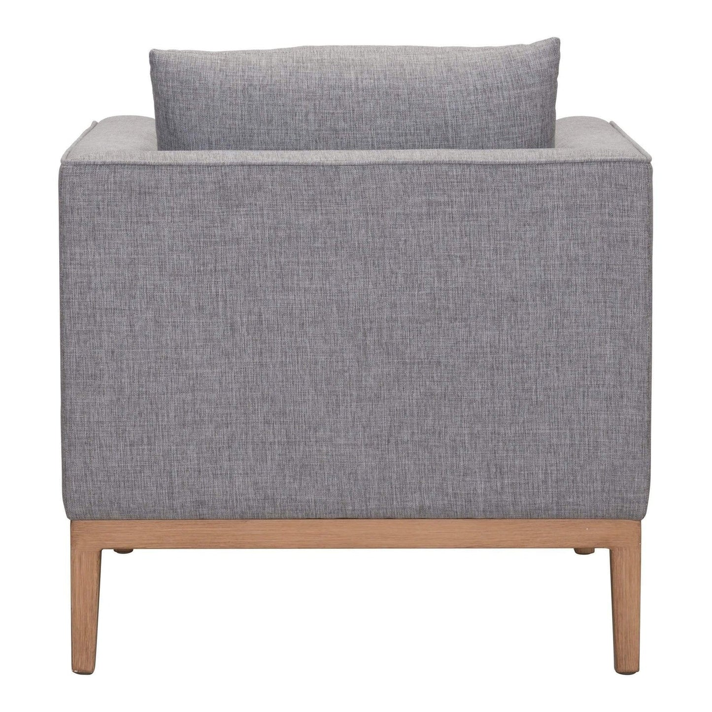 31.5" x 34.6" x 33.5" Gray, Sunproof Fabric, Powder Coated Aluminum, Arm Chair - 364689