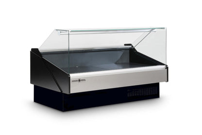 Hydra-Kool  | 40" Wide Self Contained Flat Glass Deli Display Case - KFM-FG-40-S