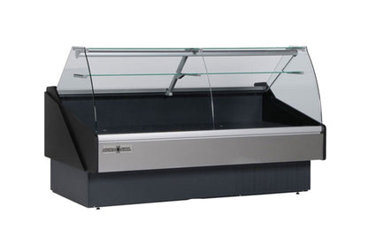 Hydra-Kool  | 101" Wide Remote Flat Glass Packaged Meat Deli Display Case - KPM-FG-100-R