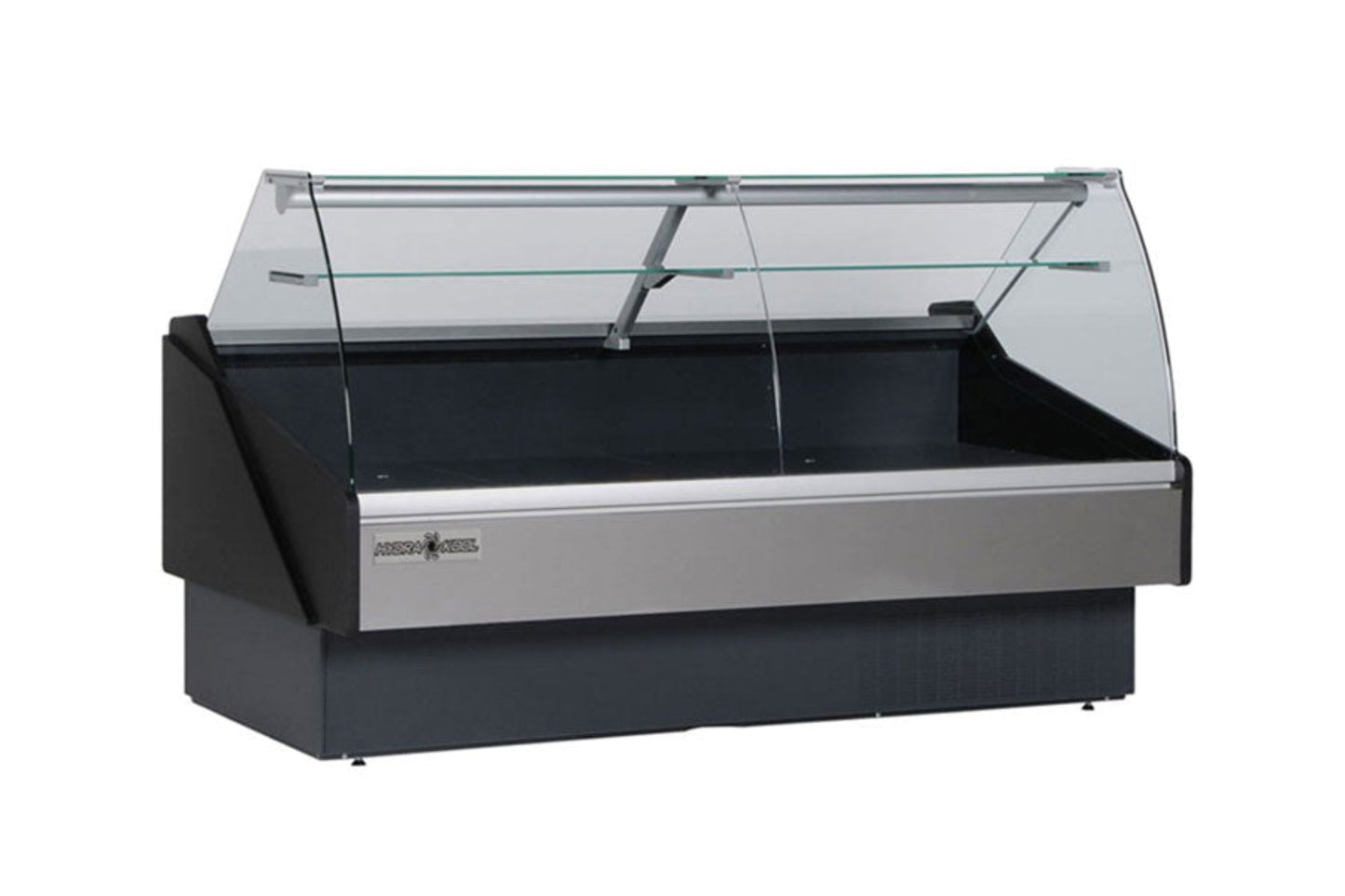 Hydra-Kool  | 101" Wide Remote Curved Glass Packaged Meat Deli Display Case - KPM-CG-100-R